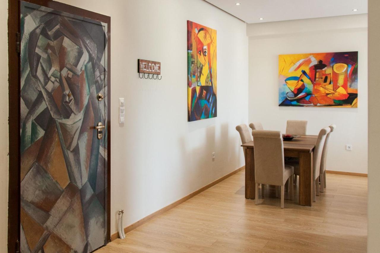 Modern Apt In Glyfada A Breath Away From The Sea - The View Athen Exterior foto