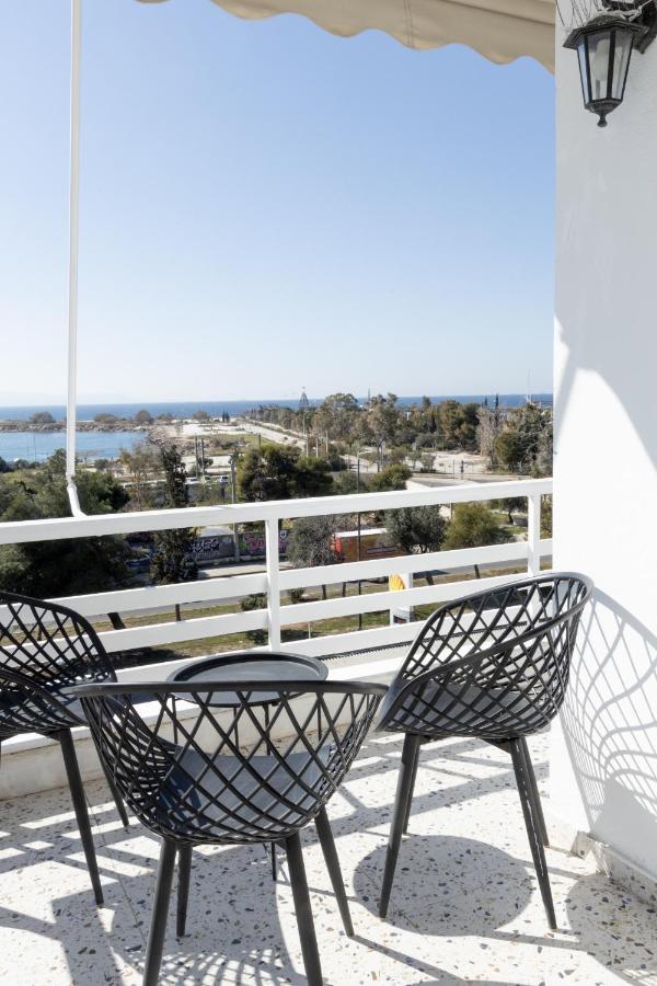 Modern Apt In Glyfada A Breath Away From The Sea - The View Athen Exterior foto