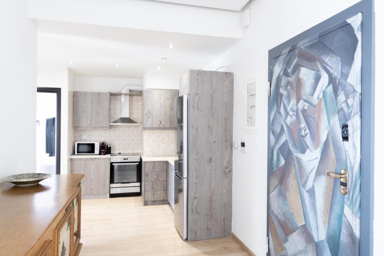 Modern Apt In Glyfada A Breath Away From The Sea - The View Athen Exterior foto
